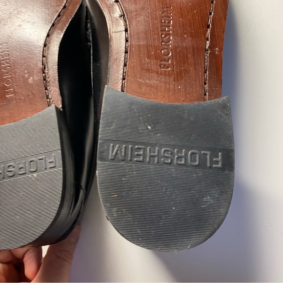 FLORSHEIMIM - BLACK - BERLEY MOC TOE PENNY LOAFER - Picture 13 of 15